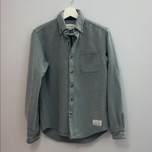 ANIÁN _ Men’s Modern Melton Wool Shirt (600GSM)